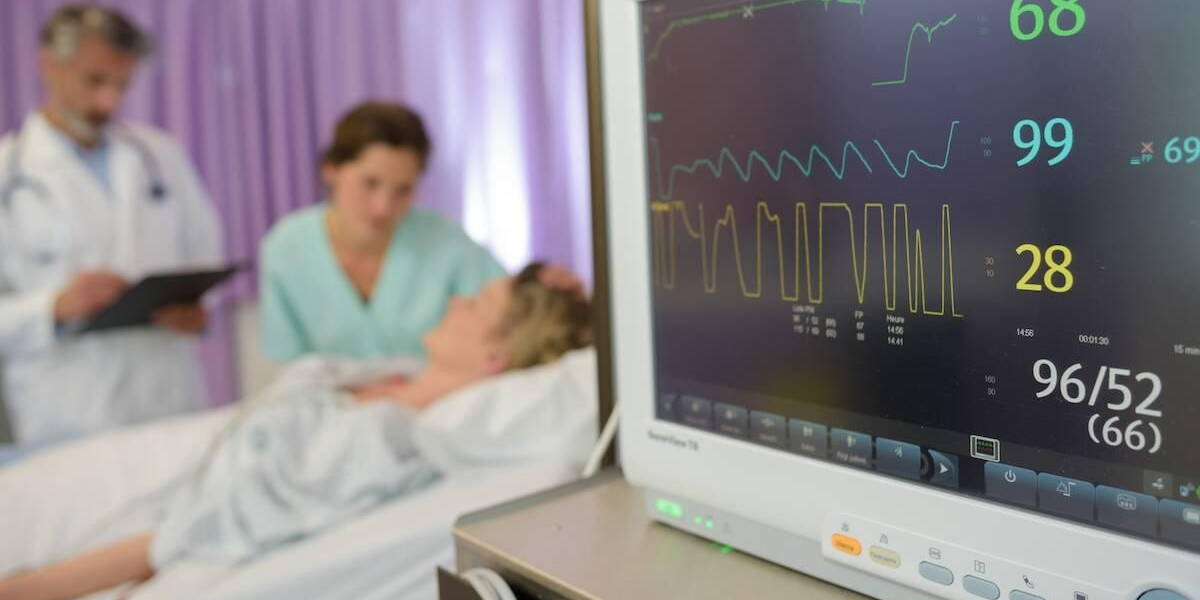 Monitoring-Ziekenhuisbed