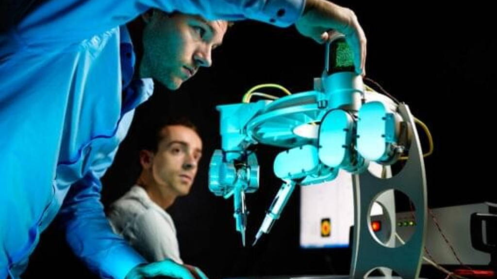 Microsurgical Robot prototype from TU/e