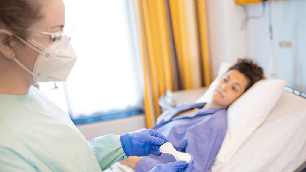 Telemonitoring vitale functies; Hospital Fit