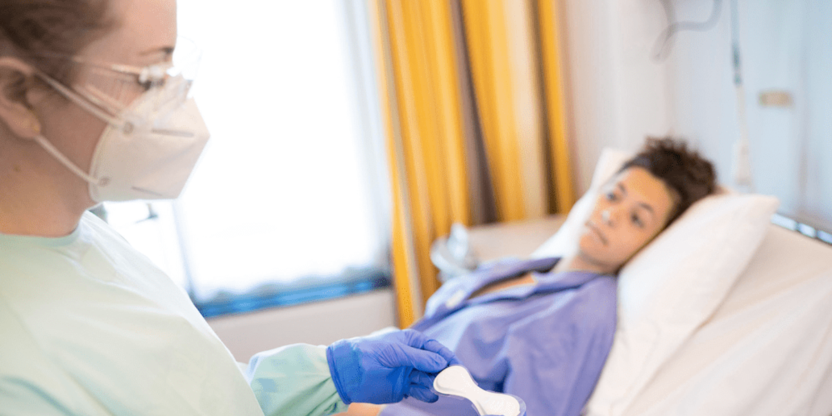 Telemonitoring vitale functies; Hospital Fit