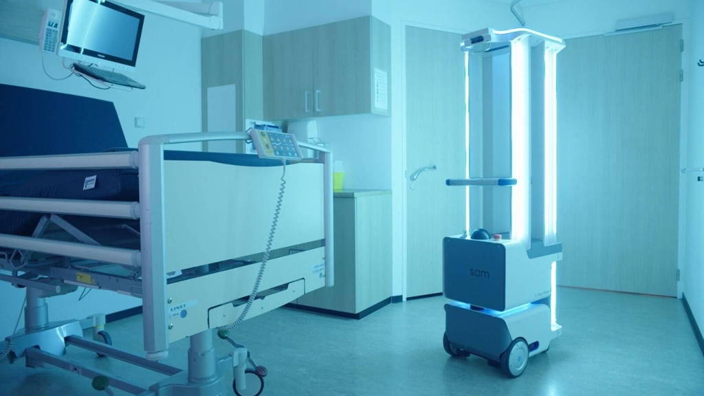 SAM 3 desinfectierobot Spaarne