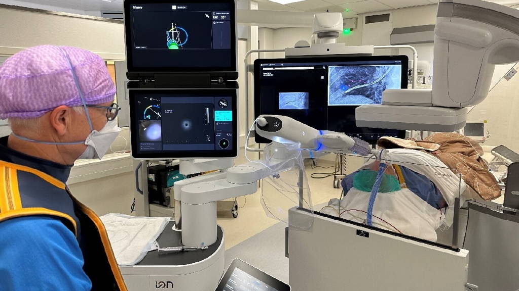 Navigatiebronchoscopie robot