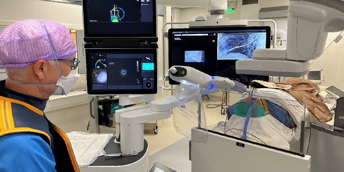 Navigatiebronchoscopie robot