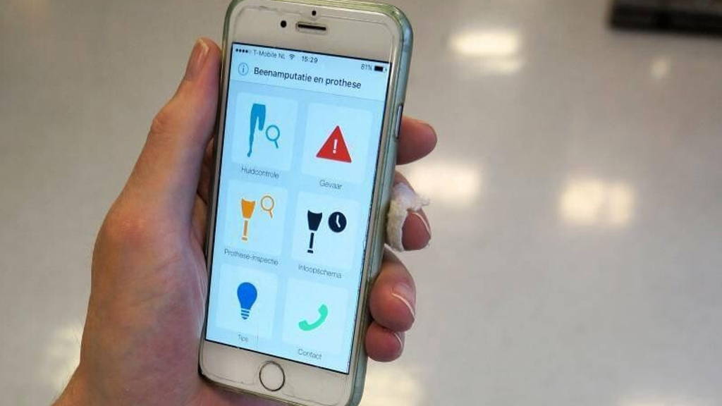Een app voor beenprothese­gebruikers