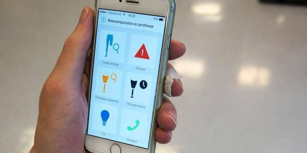 Een app voor beenprothese­gebruikers