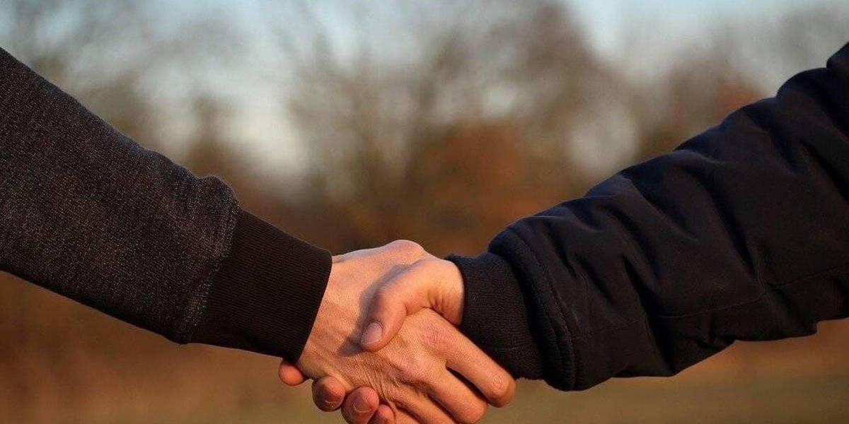 Samenwerken-Handshake
