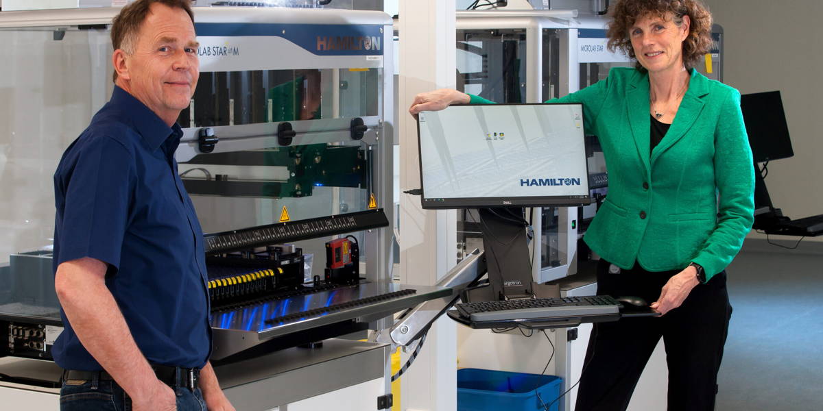 ICT cruciaal voor pandemielab Hudson van Unilabs