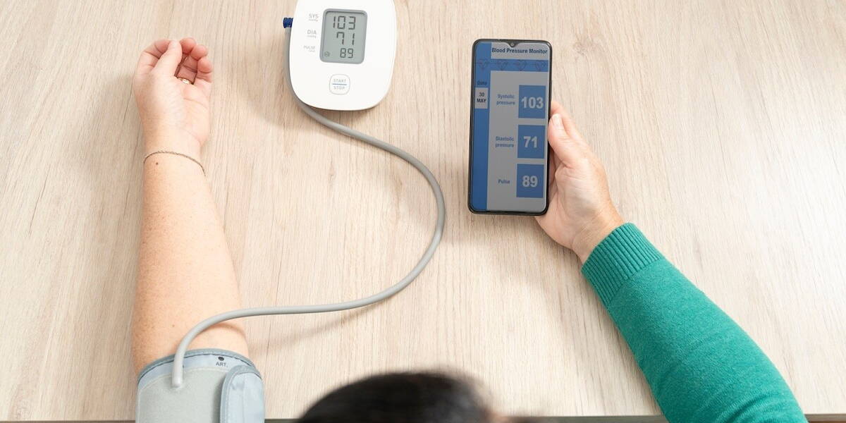 Gegevensuitwisseling thuis gemeten PGO data