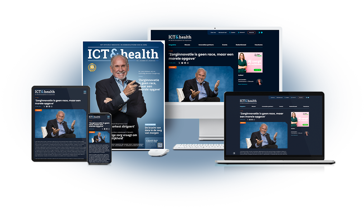 Blijf vooroplopen in de zorg.