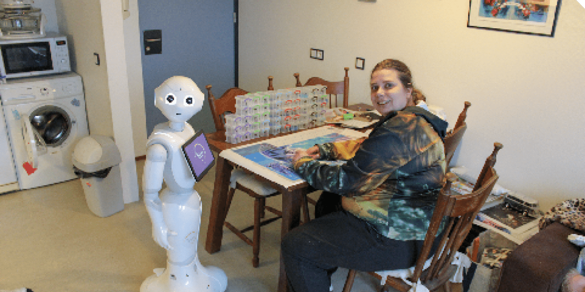 Via onderzoeksuitkomsten naar baten  bij inzet sociale robots