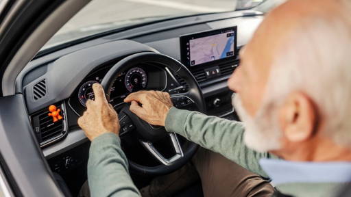 Cognitieve achteruitgang ontdekken tijdens het autorijden