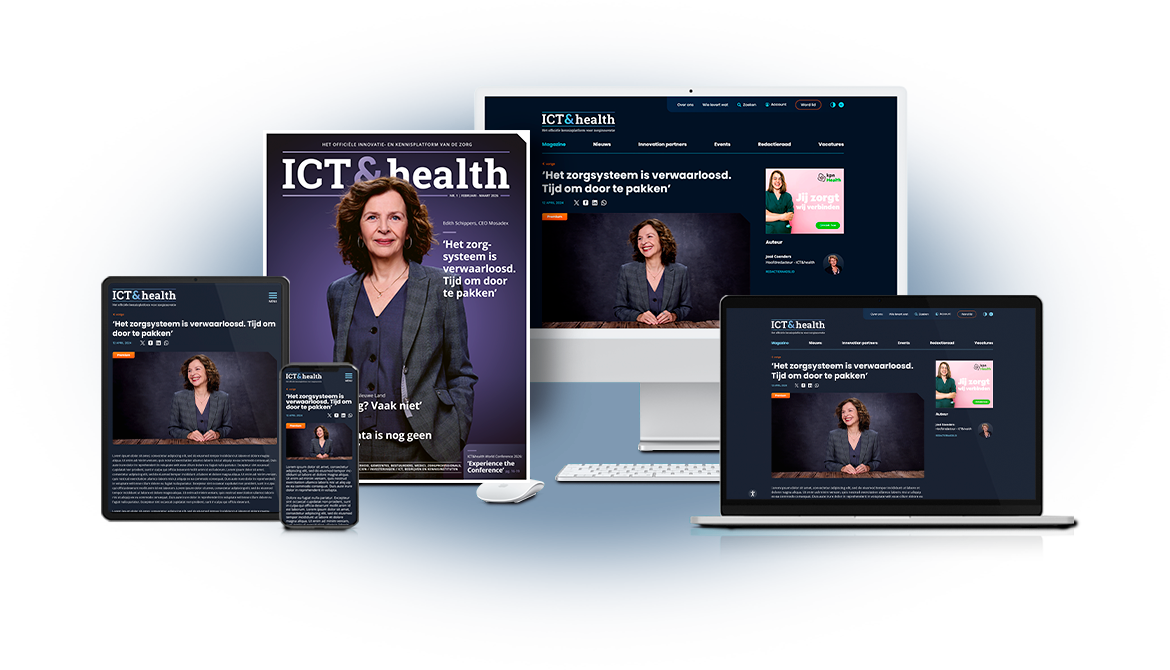 Blijf vooroplopen in de zorg.