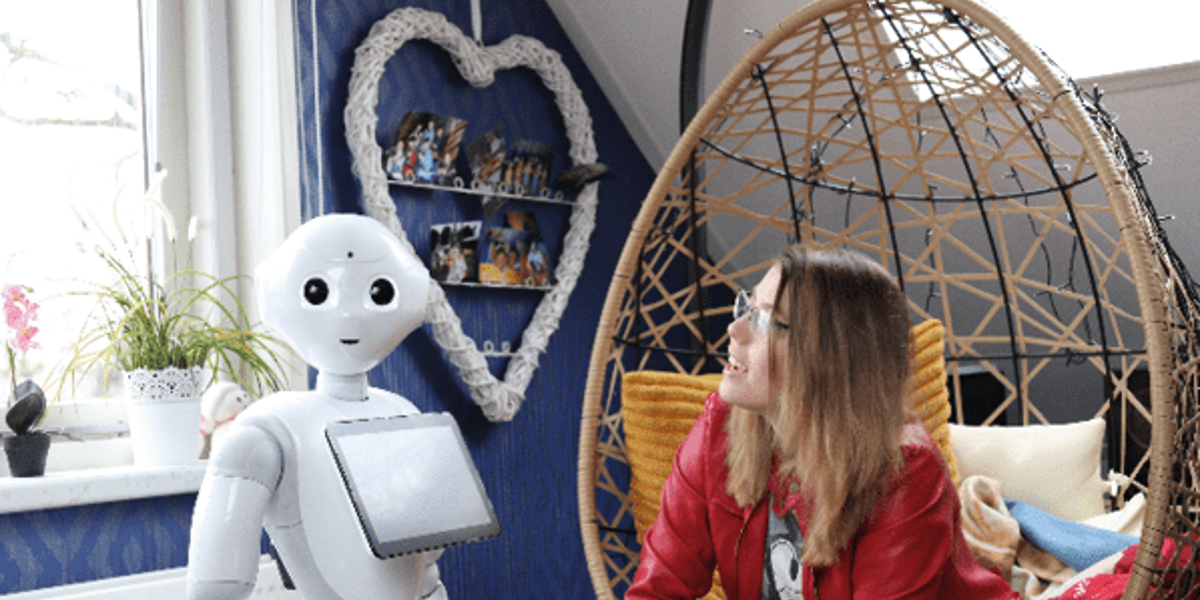 ‘Robots helpen mensen hun eigen leven te blijven leven’