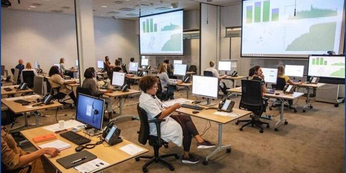 Regiecentrum in COVID tijd