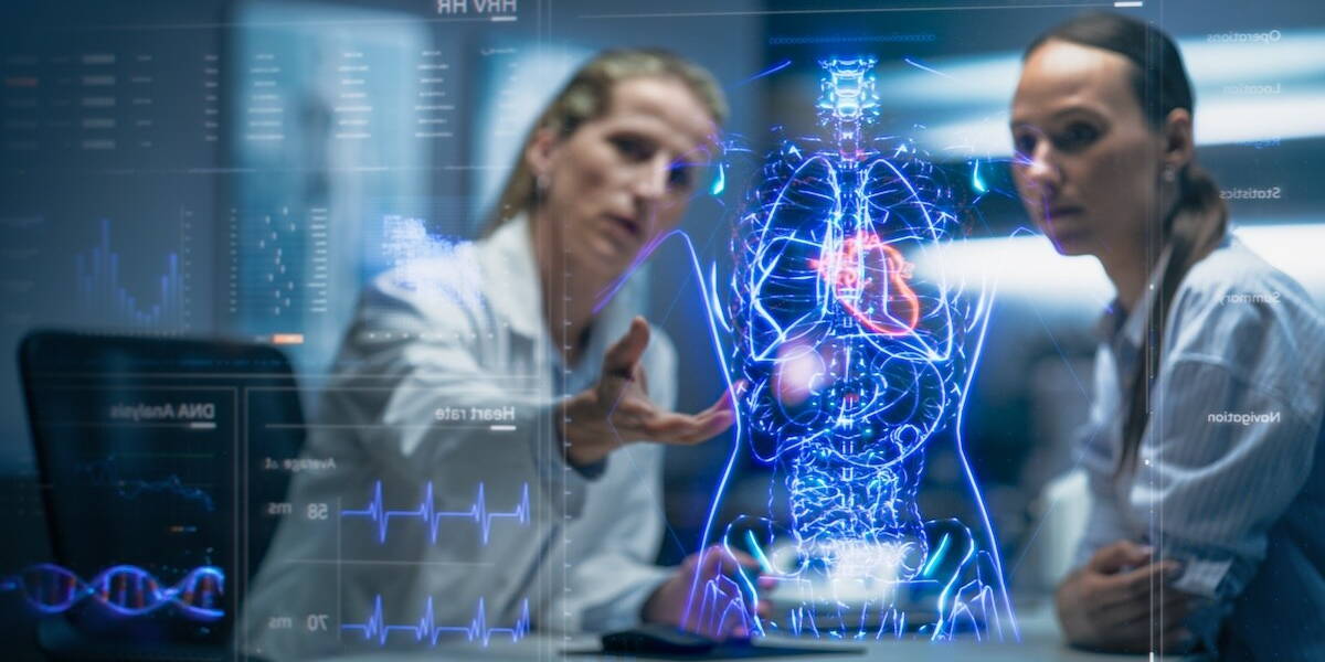 Onderzoekers kijken naar een ai body