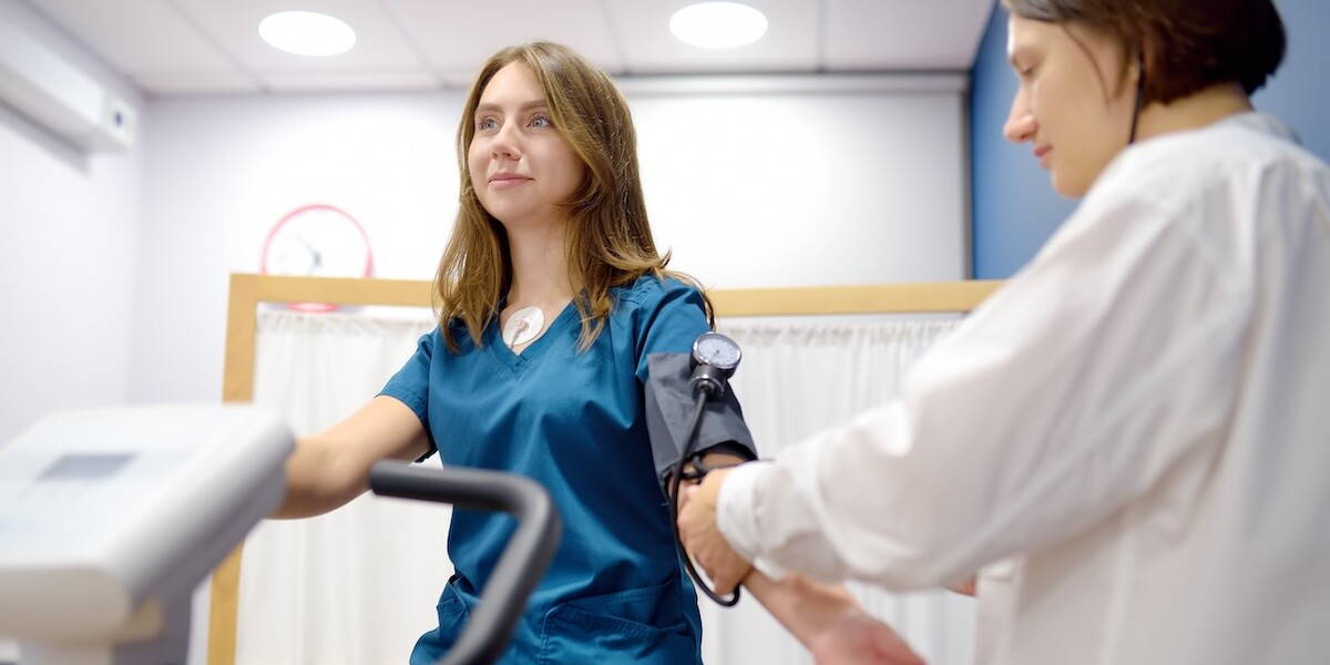 Ziekenhuis fietstest