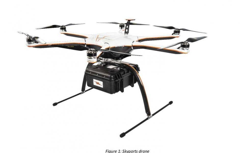 Skyports drone