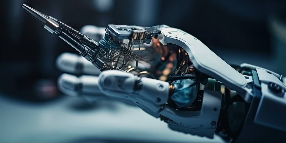 Robotchirurgie-Sfeerbeeld