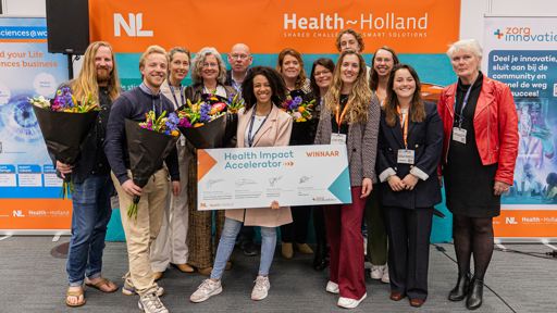 Deelnemers Health Impact Accelerator bereiden zich voor op finale