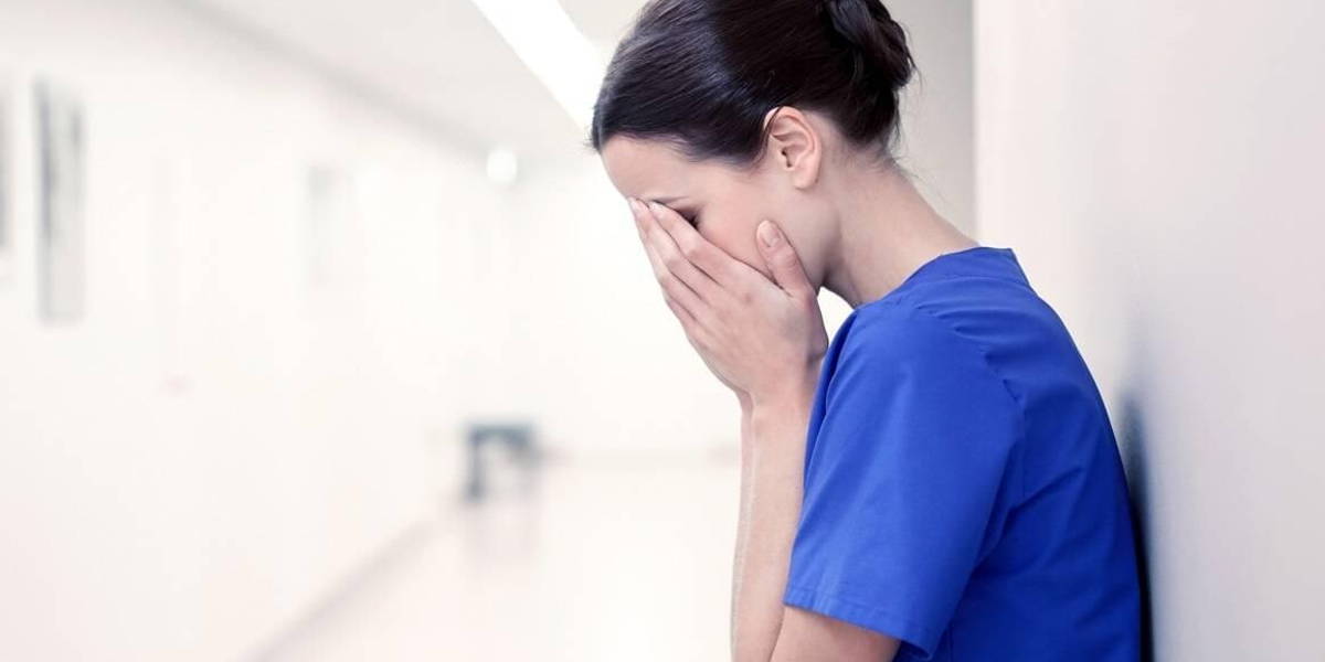 Stress-verpleegkundige-ziekenhuis