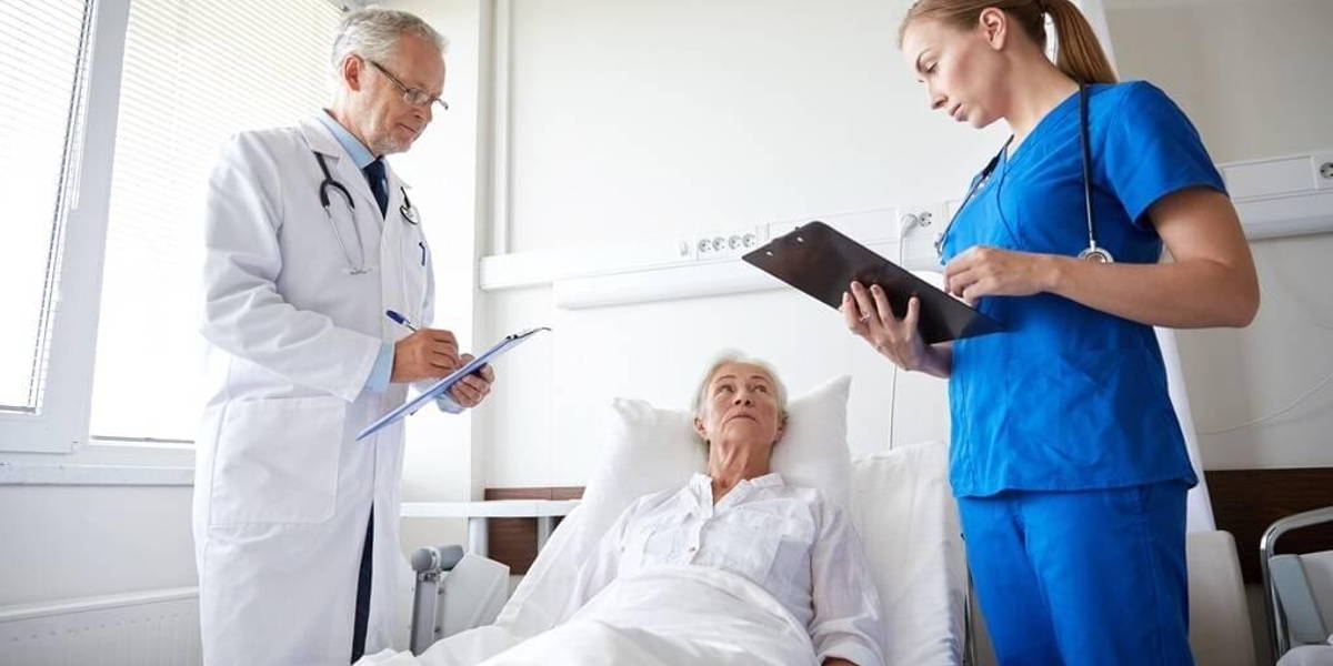 Ziekenhuis-bed-verpleging