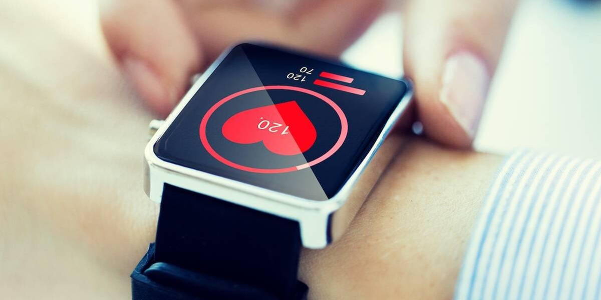 Smartwatch hartslag