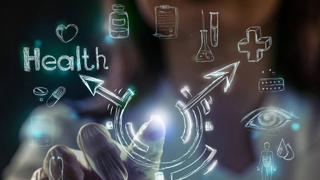 Medicine doctor modern computer interface