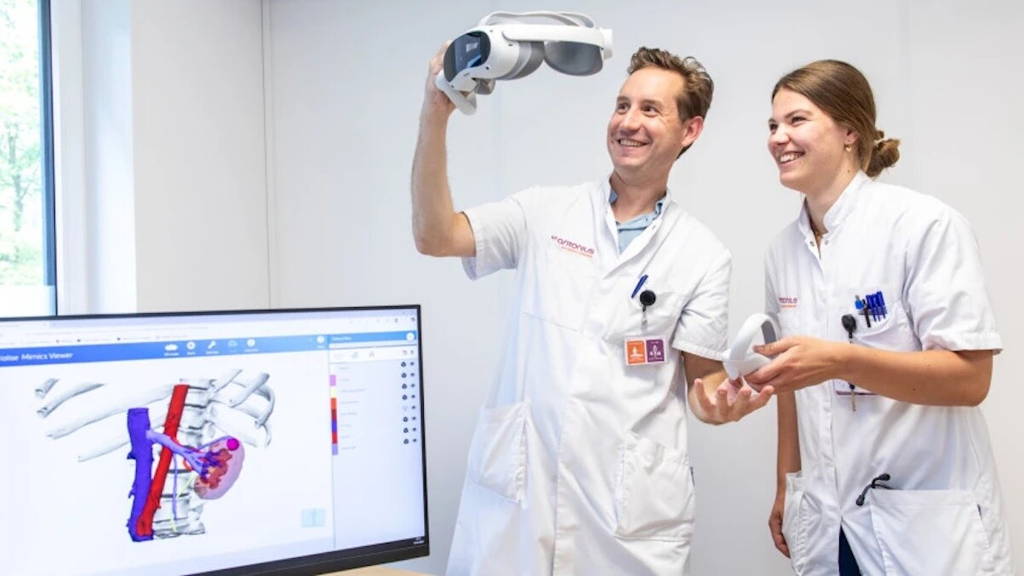 VR-bril voor nierkanker bij St. Antonius Ziekenhuis Nieuwegein