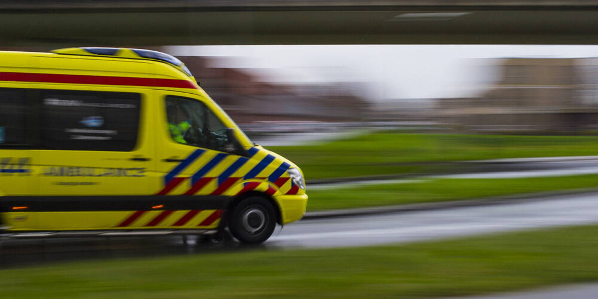 Ambulance op de snelweg