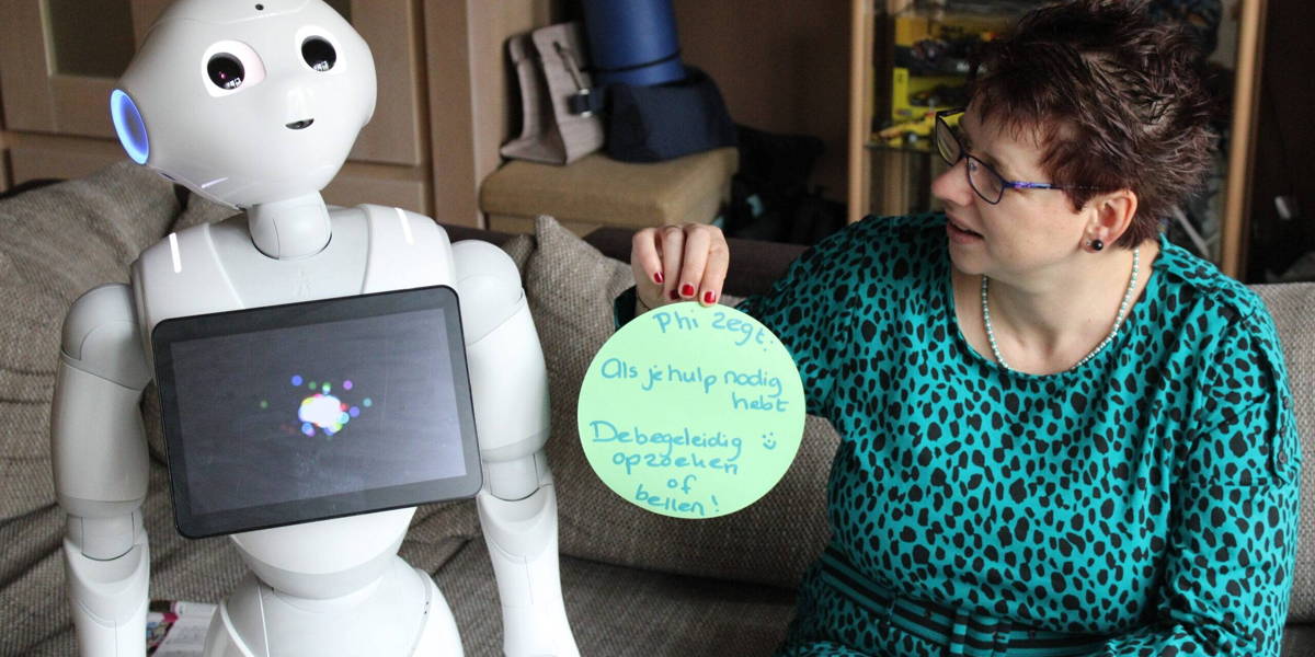 Jezelf sterker voelen met een sociale robot in huis