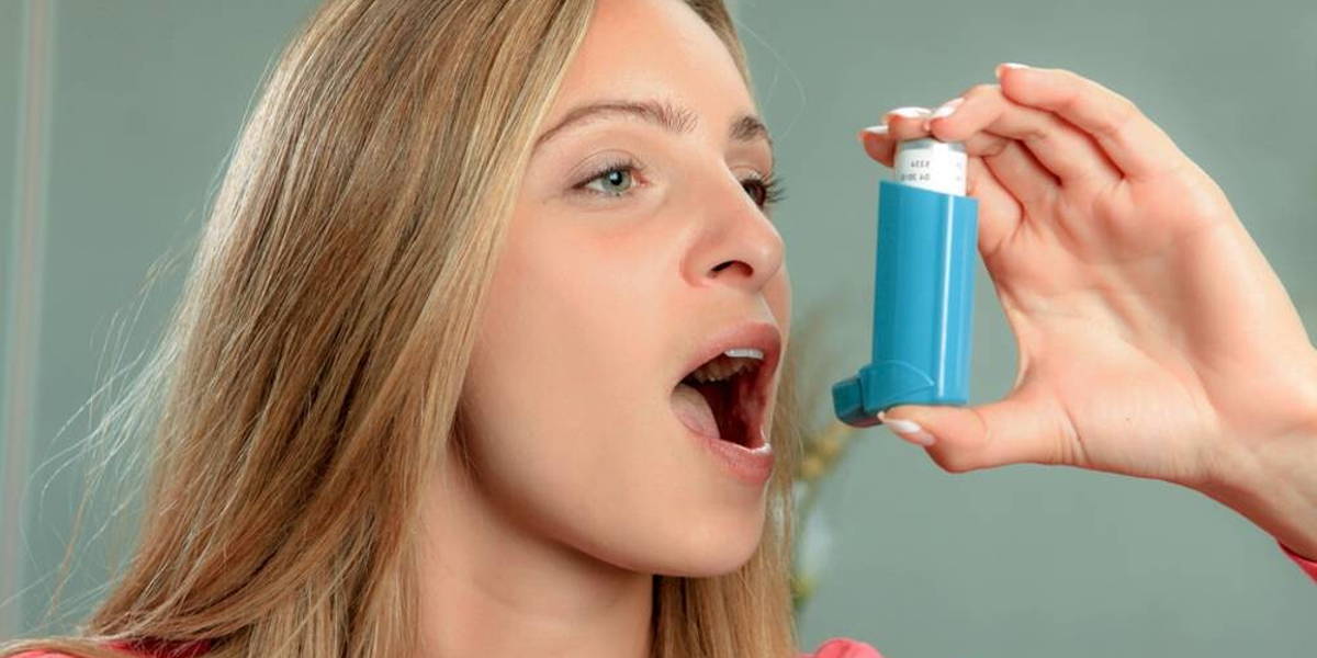 Astma-Patient-Inhaler