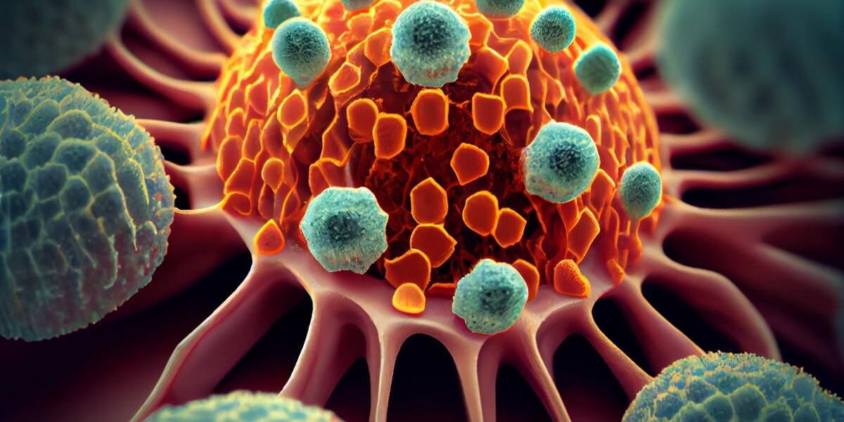 papilloma skin cancer disease illustration Generative AI