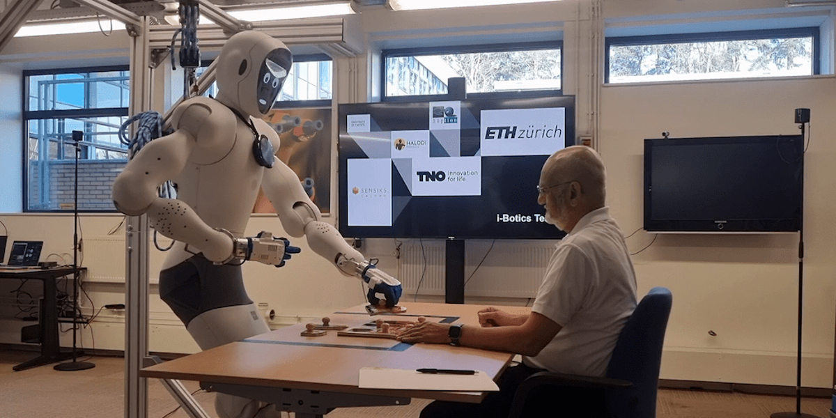 In de huid kruipen van een robot, kan dat?