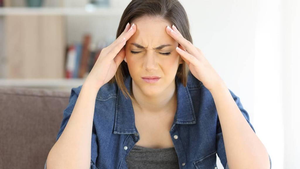 Migraine-Vrouw