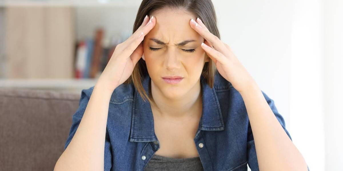 Migraine-Vrouw