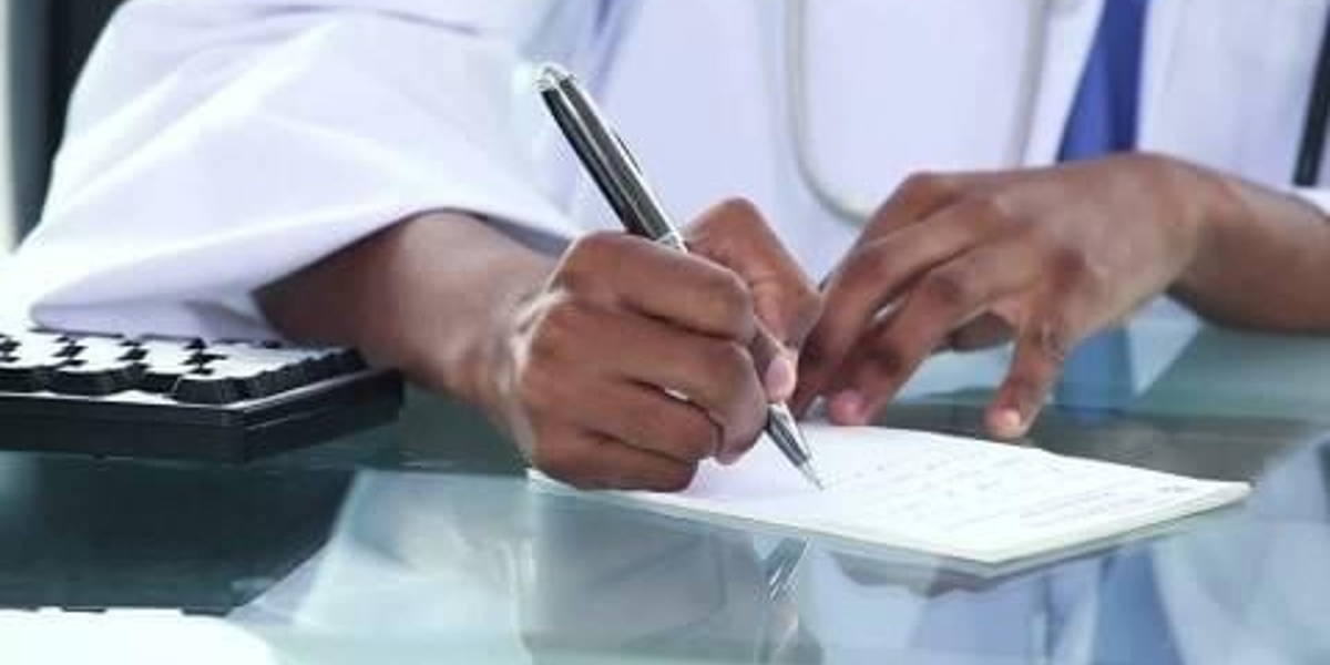 noting-prescription-keyboard-computer-paper