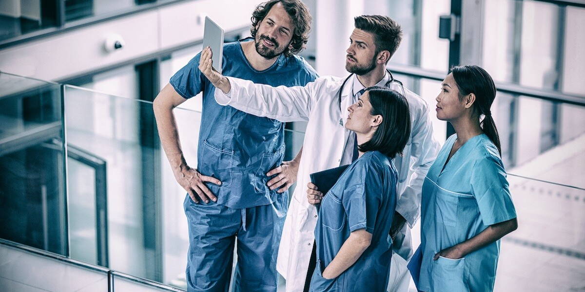 Zorgprofessionals ziekenhuis