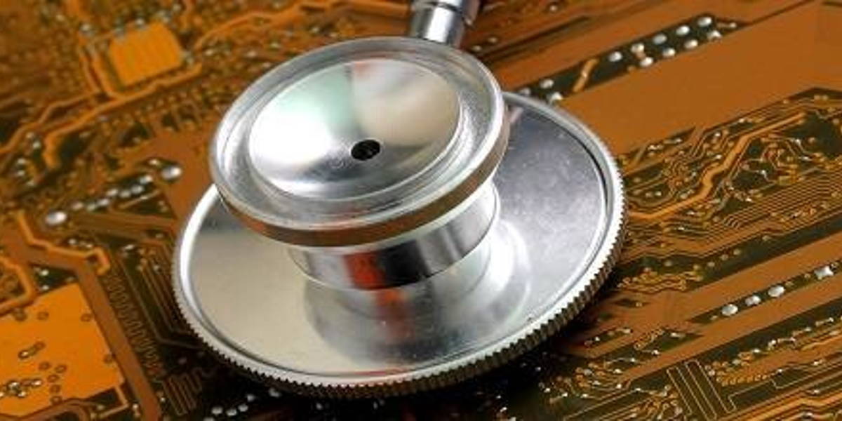 stetoscoop-printplaat