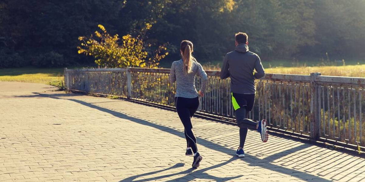 Hardlopen-man-vrouw