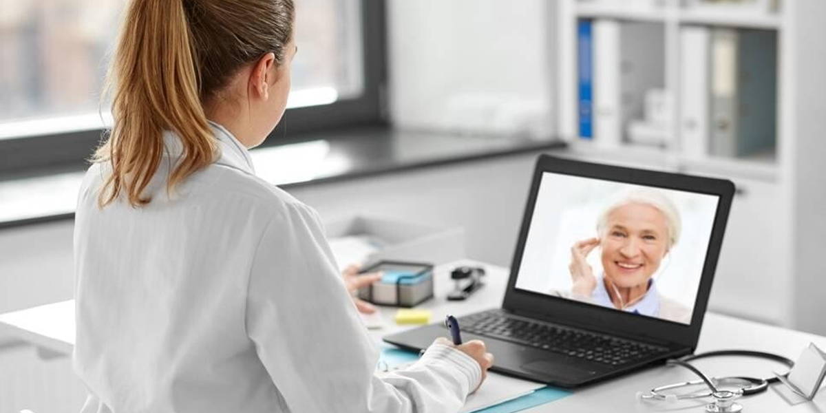 Laptop-arts-videobellen