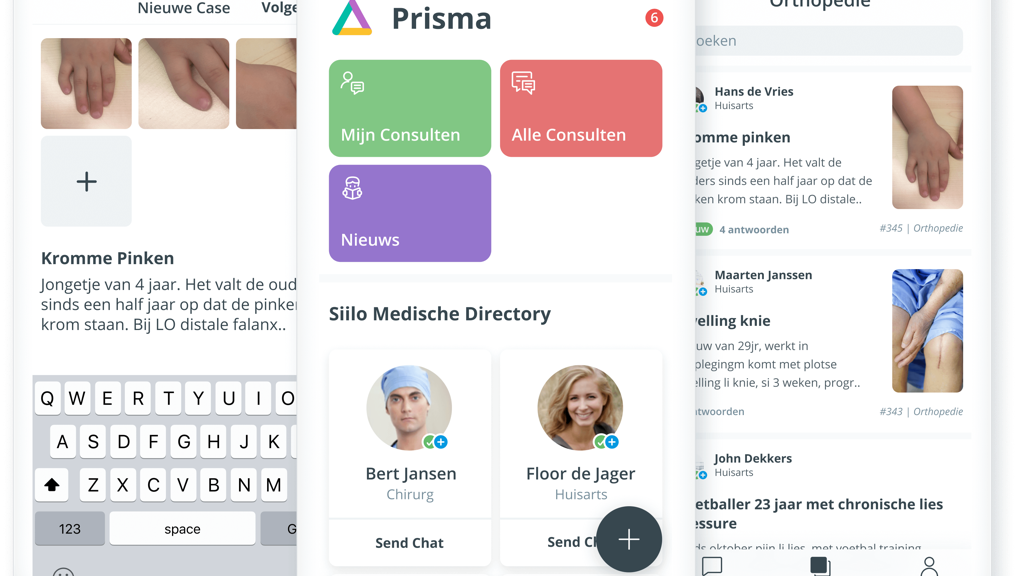 Dokters helpen dokters in virtuele omgeving
