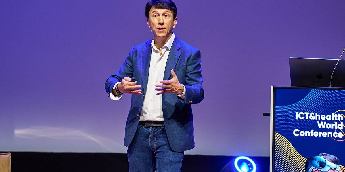 Dr. Daniel Kraft keynote tijdens ICT&health