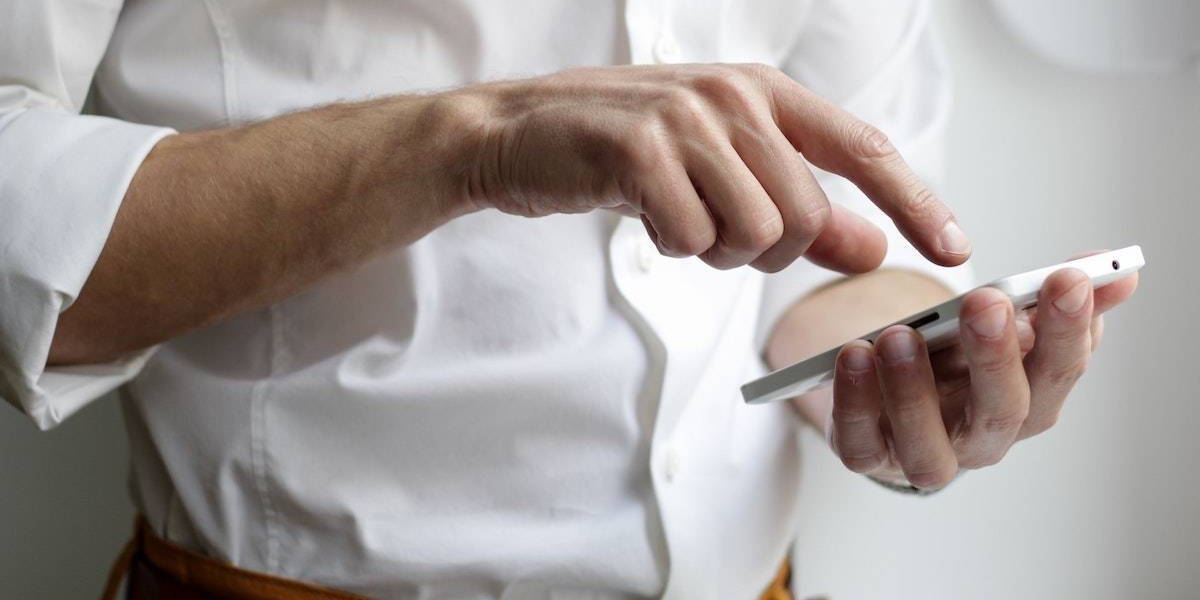 App-gebruiker-Smartphone