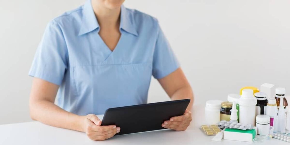 Verpleegkundige-tablet