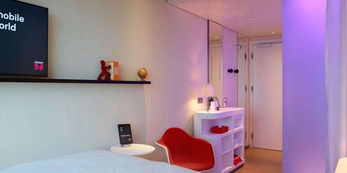 CitizenM-kamer