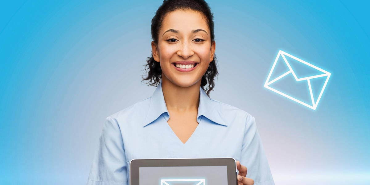 smiling female doctor or nurse with tablet pc