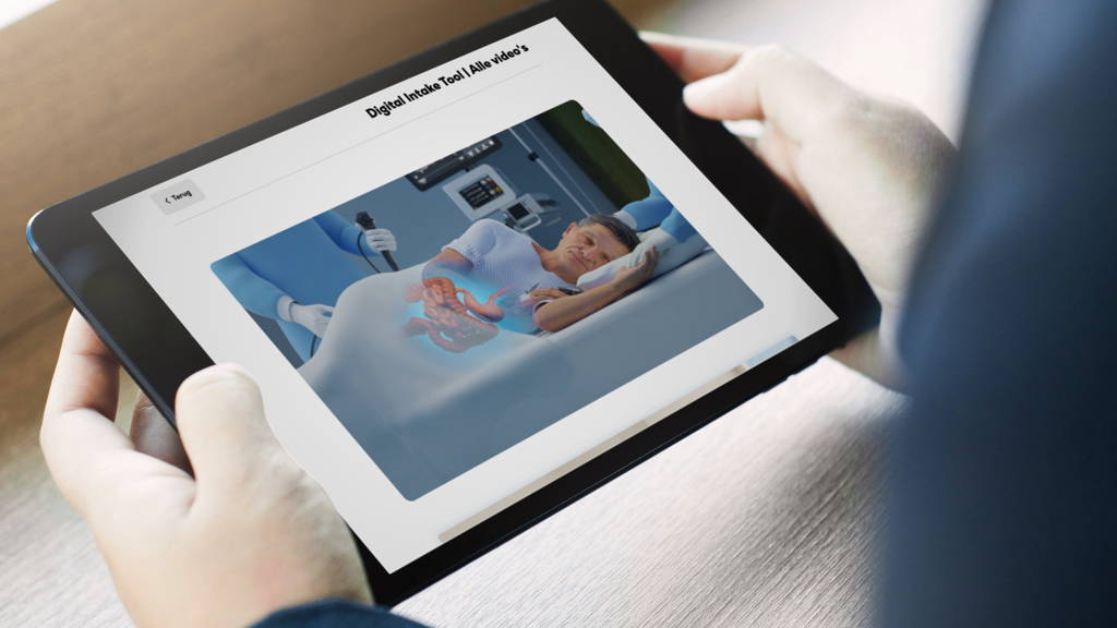 Digitale intake tool draagt bij aan hybride zorg