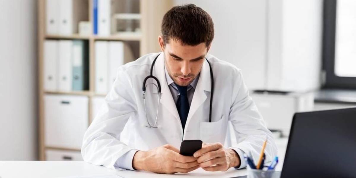 Huisarts-smartphone