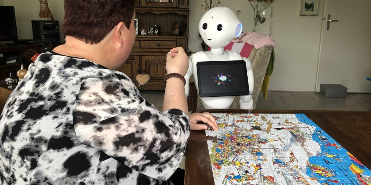 Philadelphia deelt onderzoeksuitkomsten eerste verkenning Sociale robotica als impuls voor meer zelfstandigheid