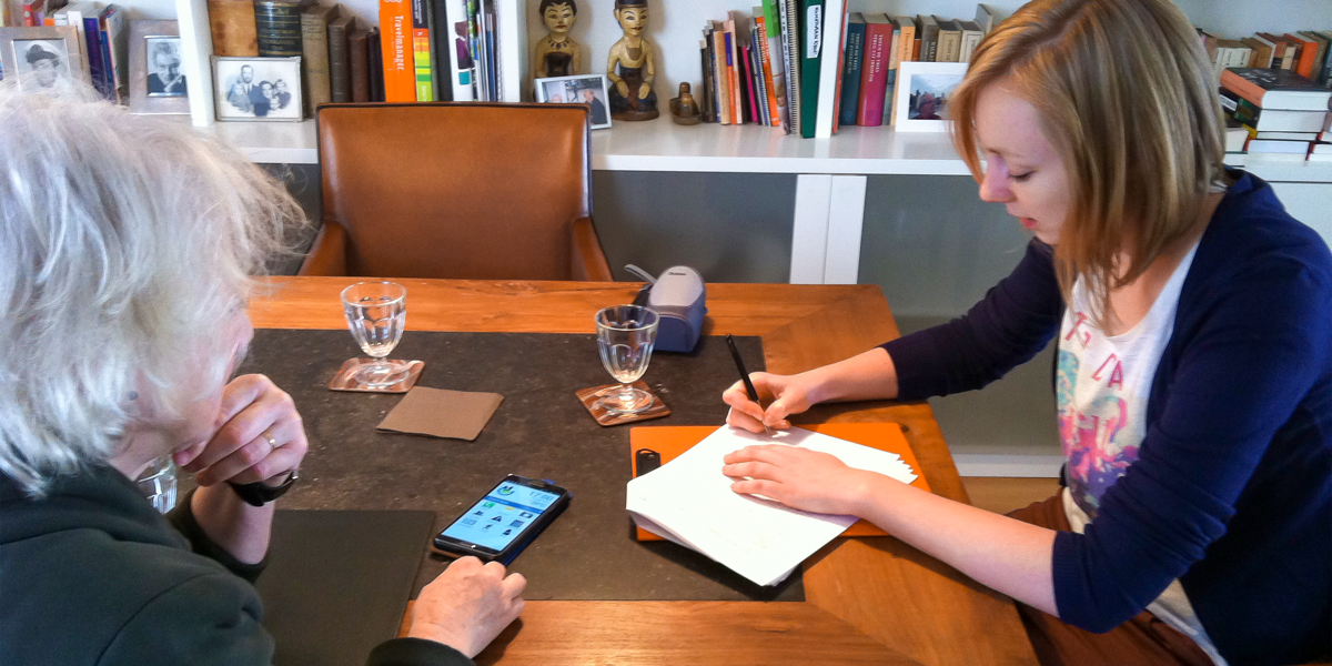 Co-design met mensen met dementie